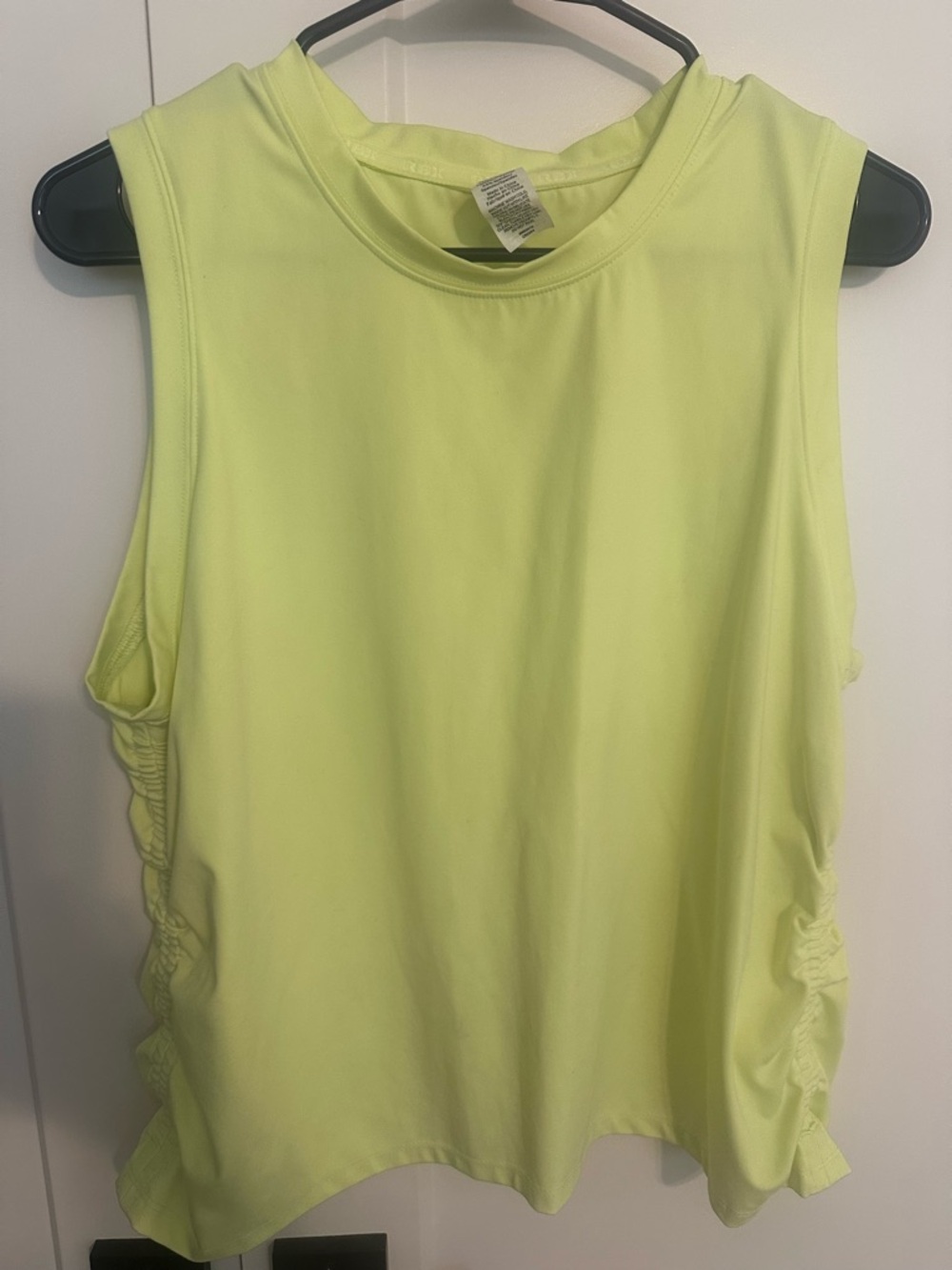 RBX Lime Muscle Tee - Neon Yellow